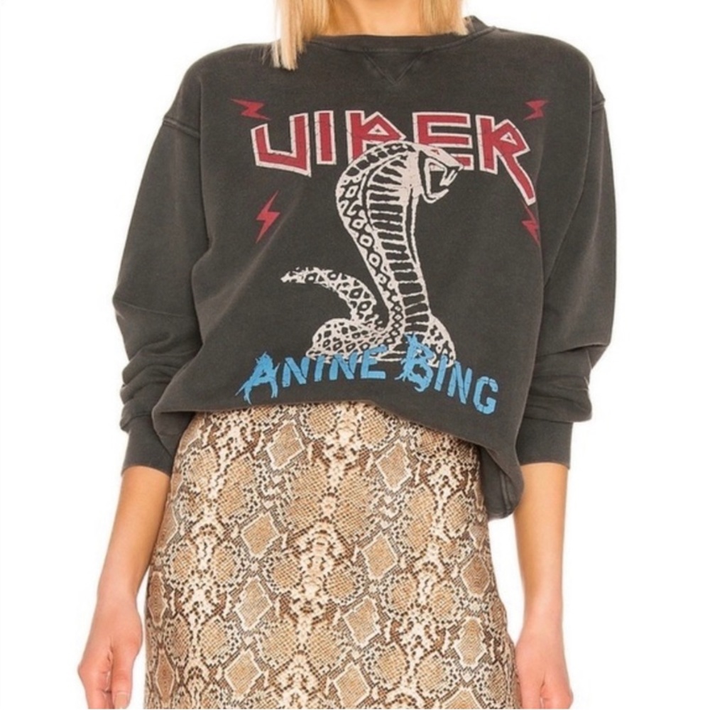 SOLD OUT ANINE BING VIPER SWEATSHIRT S